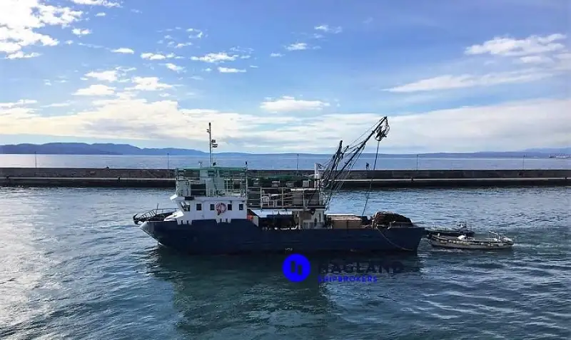 کشتی تریلر با تیر عرضی برای فروش